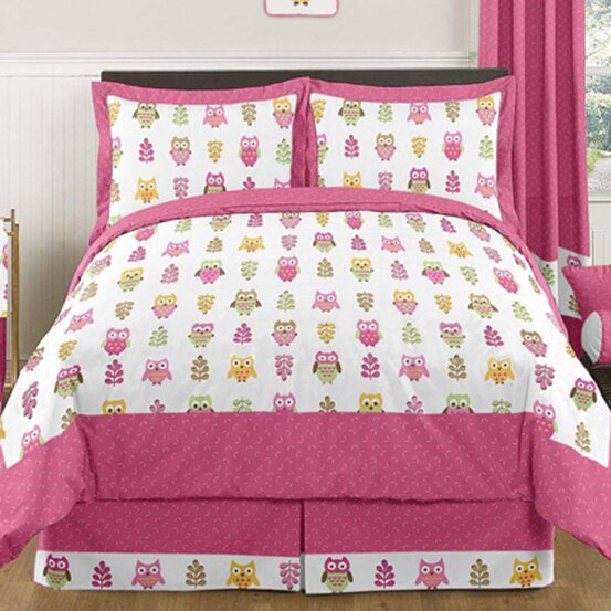 jellycat owl comforter